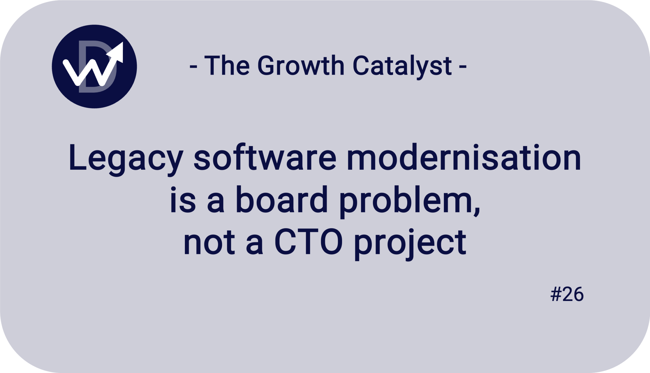 software modernisation